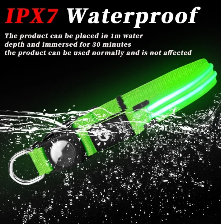 Waterproof LED Pet Luminous Collar