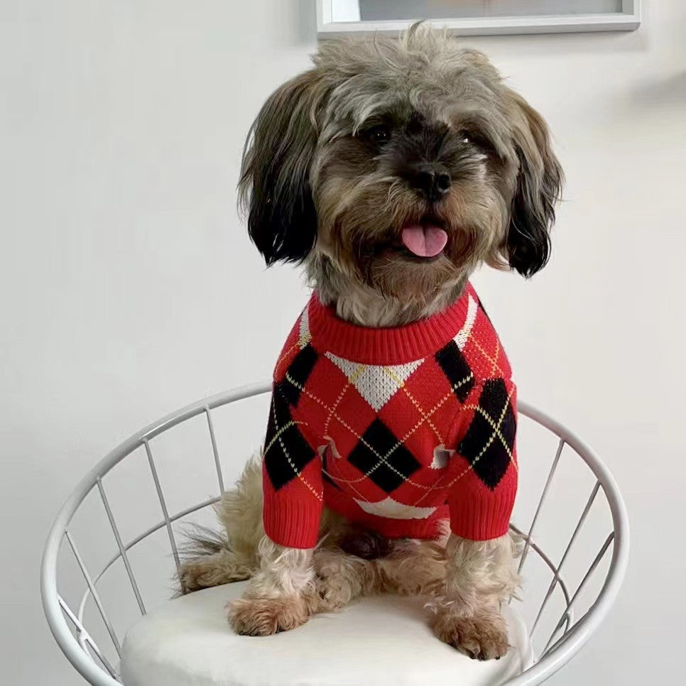 Thick Warm Pet Sweater for Dogs and Cats in Winter