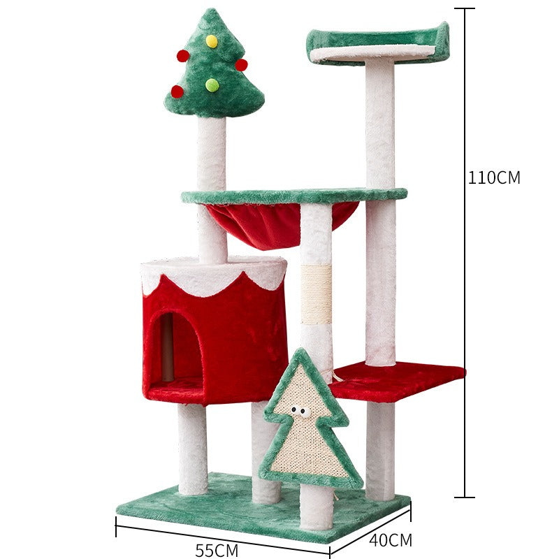 Integrated Cat Scratcher Playhouse