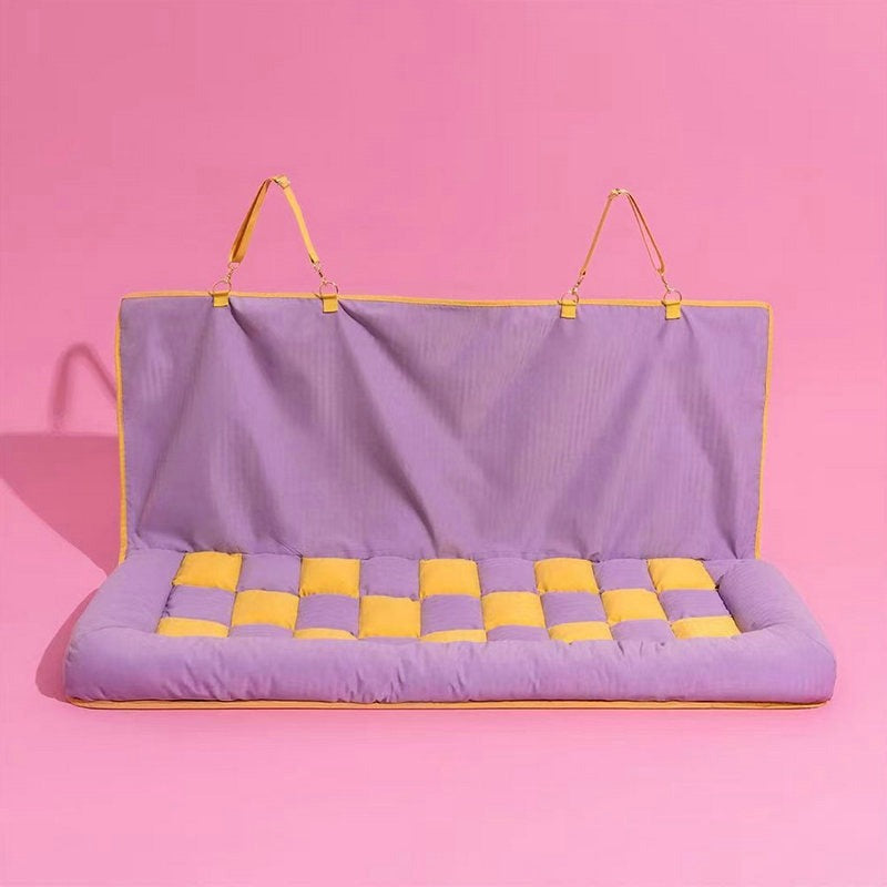 Car Seat Back Pet Bed Dog Mat