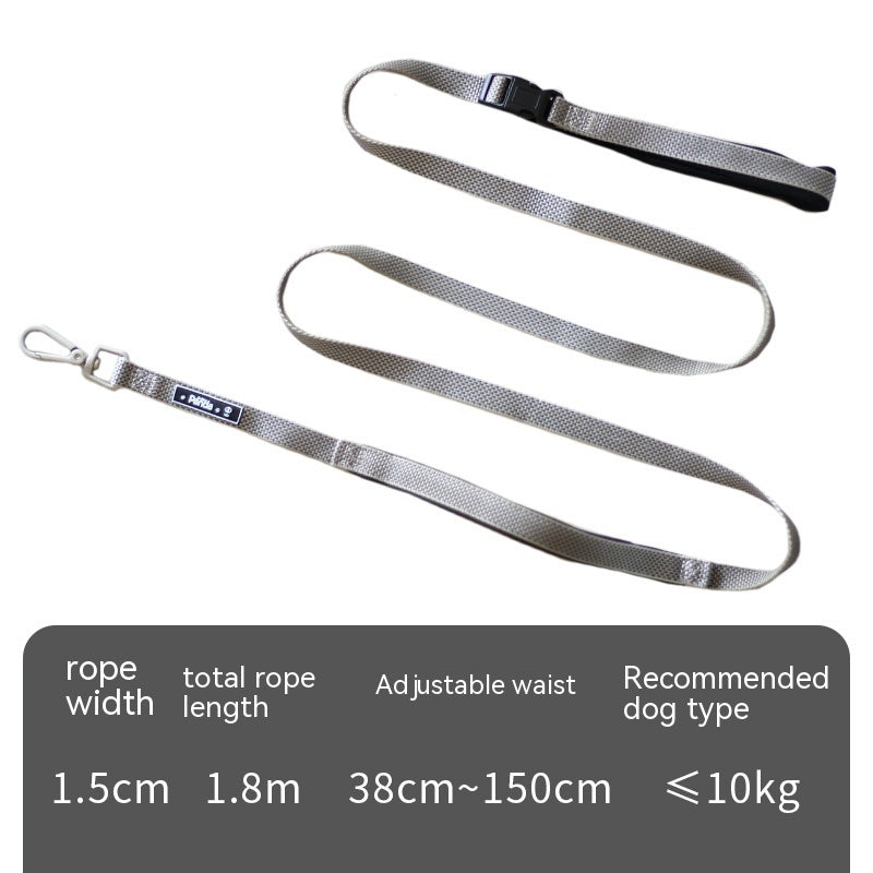 1.8m Multifunctional Dog Leash for Traction and Running