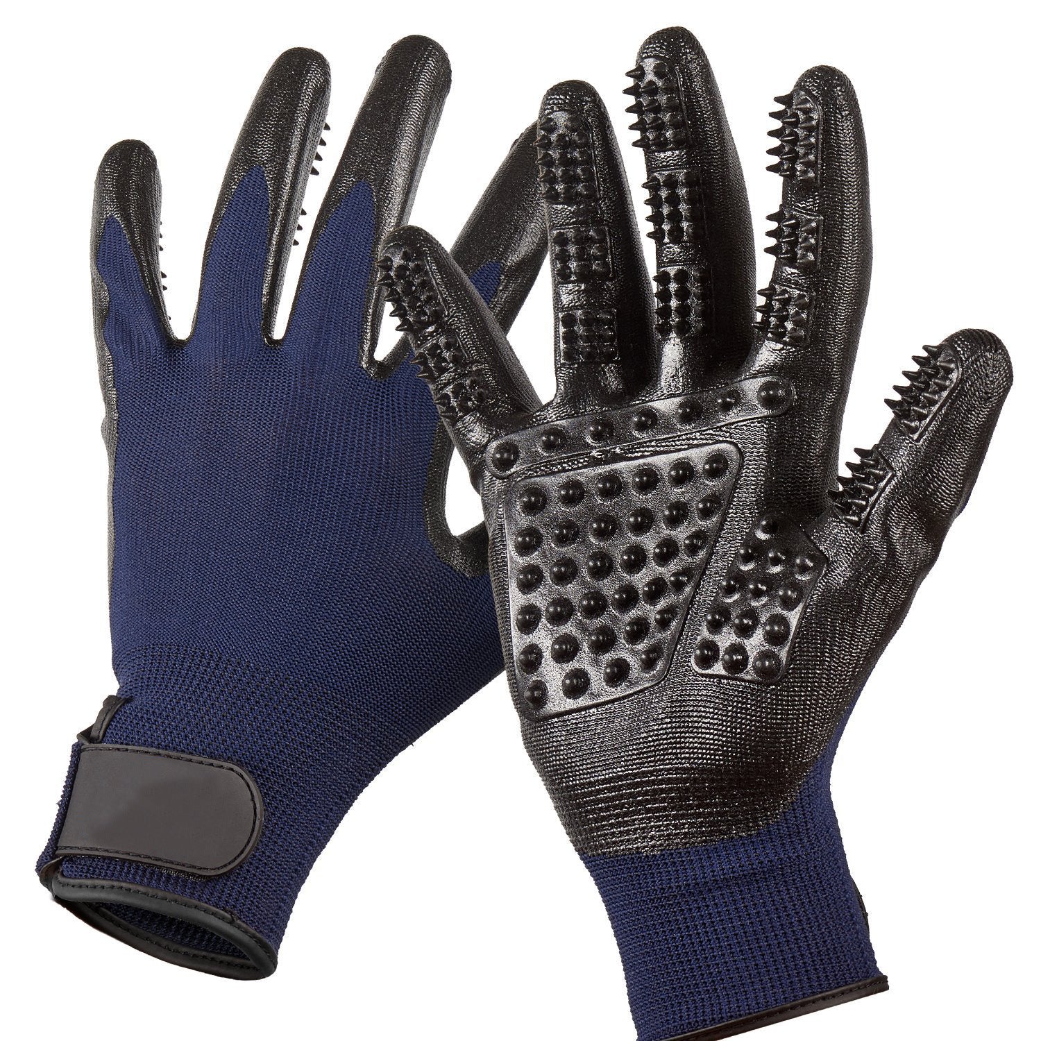 Cat Grooming Gloves with Bathing and Massage Brush