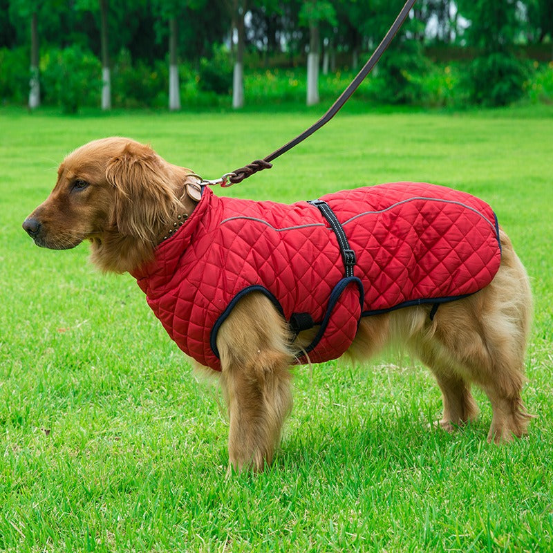 Pet Cotton Jacket Adjustable