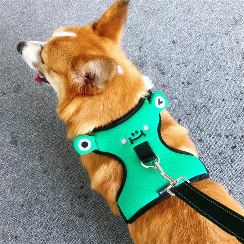 Dog Vest Harness with Traction Rope for Small Dogs