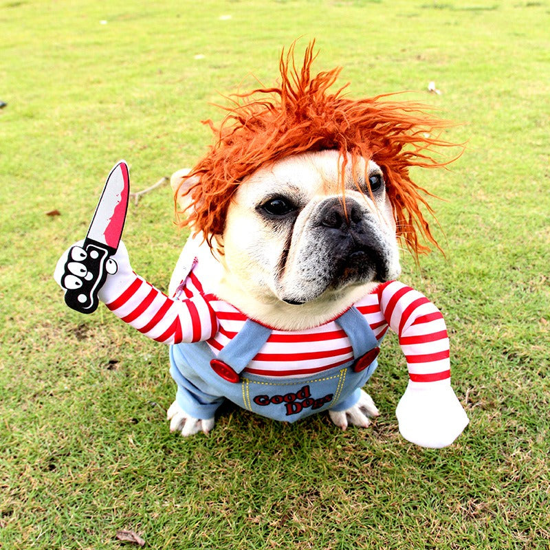 Halloween Adjustable Dog Costume Set