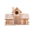 Small Wooden Hanging Bird Nest