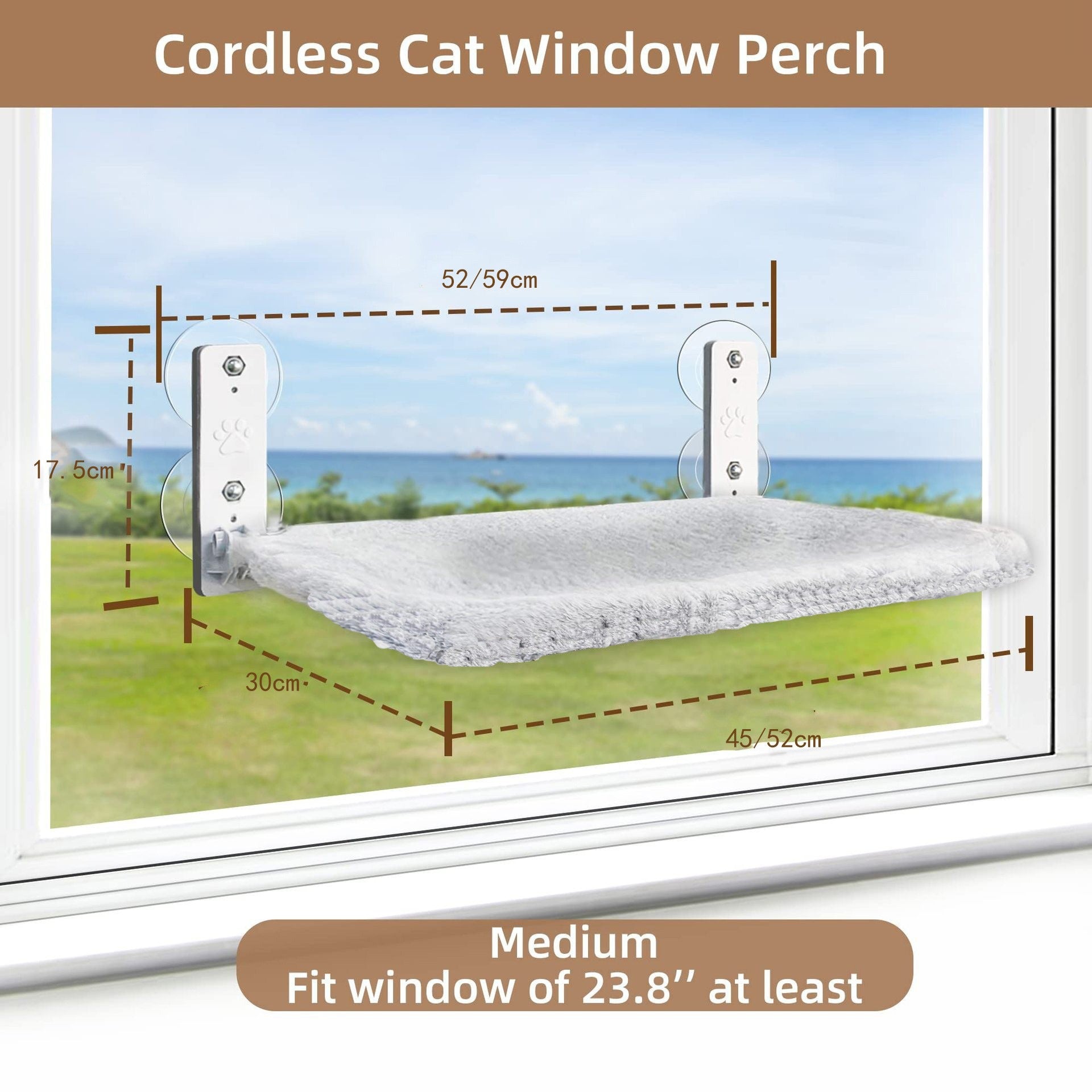Cordless Folding Cat Hammock Bed