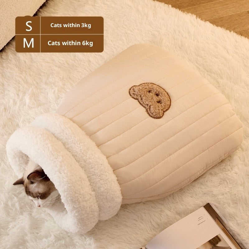 Warm Cat Sleeping Bag Bed