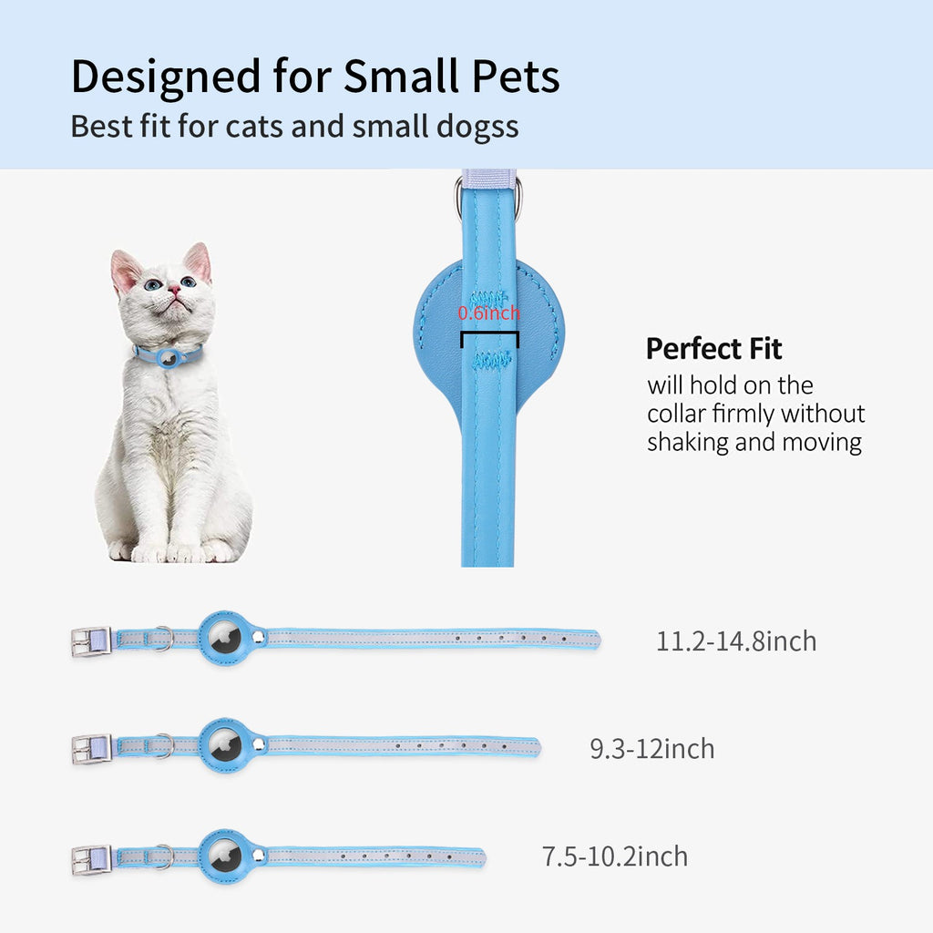 Reflective AirTag Pet Collar
