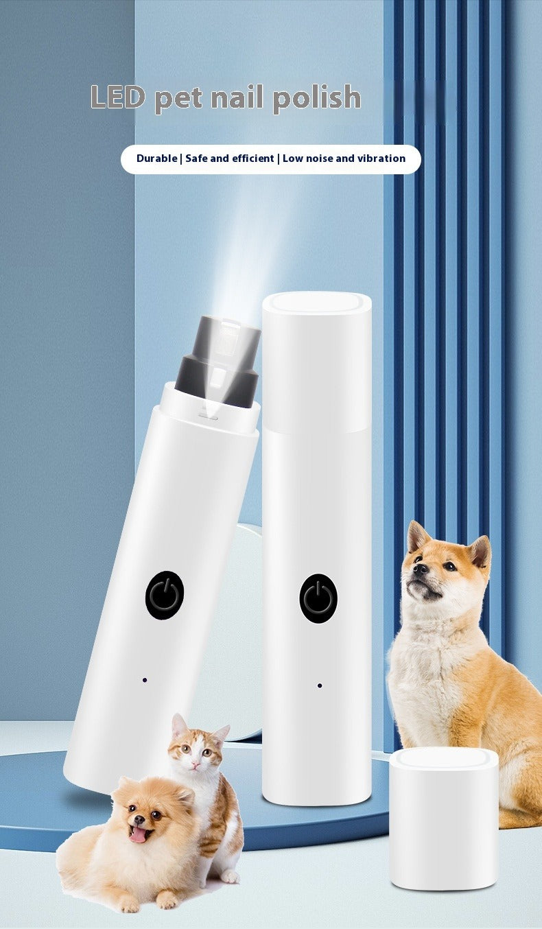 Electric Pet Nail Grinder with Light