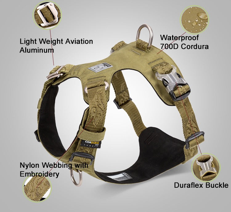 Explosion-Proof Dog Harness