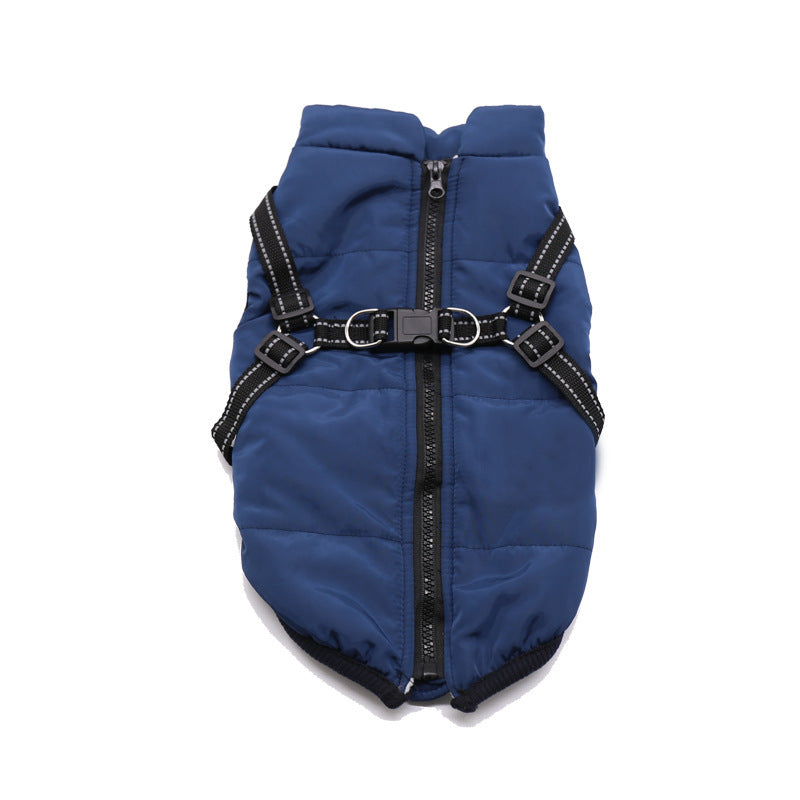 Pet Winter Clothing for Cats and Dogs, Thick Fleece Coat
