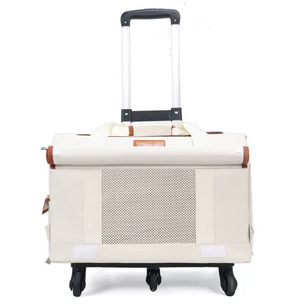 Portable Cat & Dog Travel Bag with Wheels