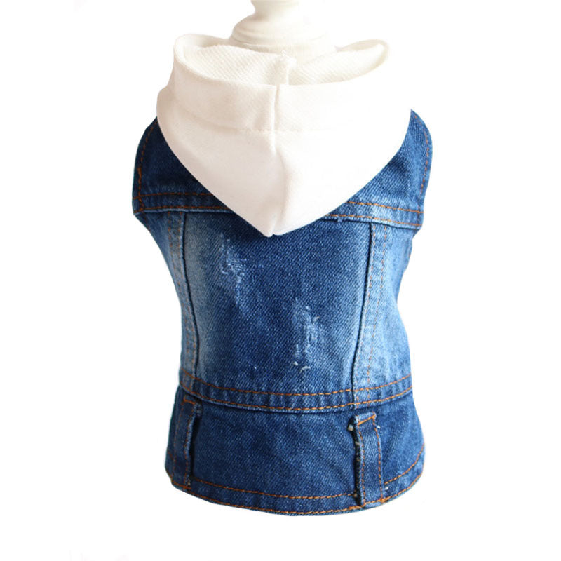 Hooded Cowboy Outfit for Summer Bichon