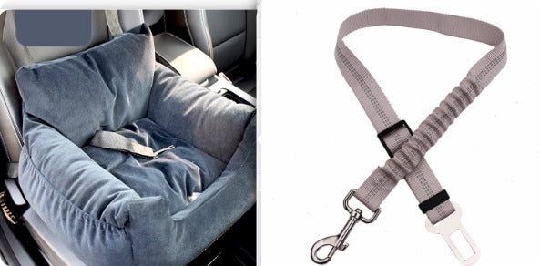 Pet Car Seat Bed for Dogs & Cats