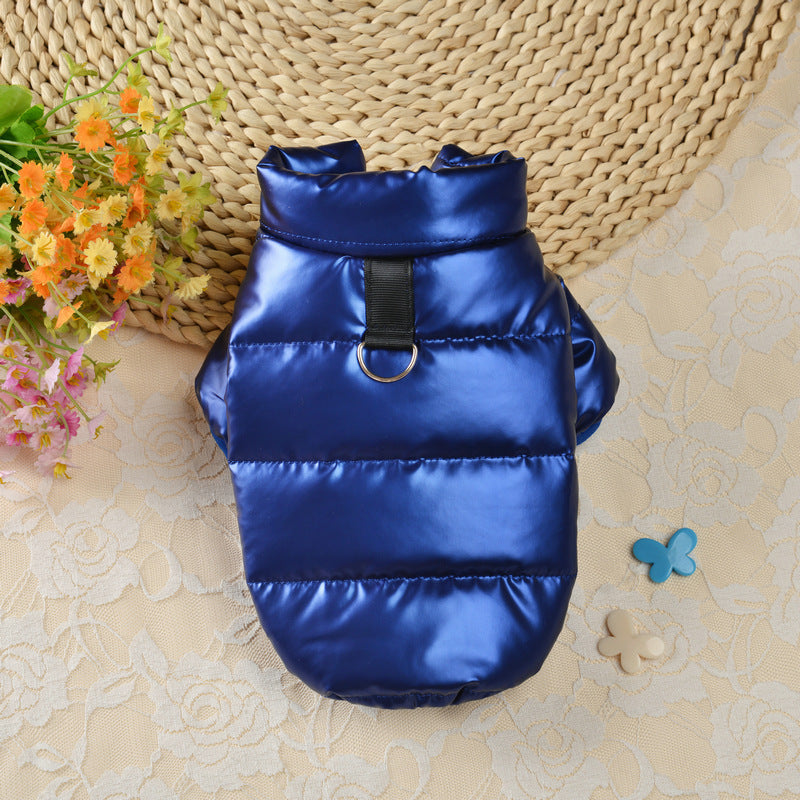 Two-Legged Down Cotton Vest for Dogs