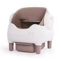 Open-style Smart Cat Litter Box with Auto Scooping