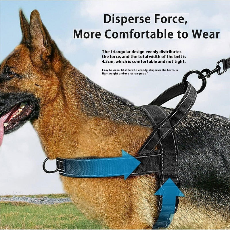 Dog Vest Harness with Leash for Medium to Large Dogs