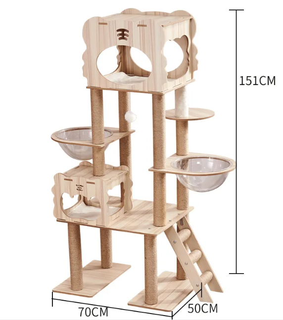 Space Capsule Cat Tree