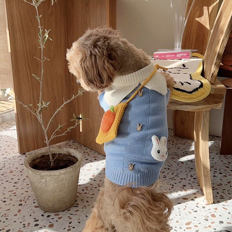 Puppy Sweater Cartoon Pet Pullover