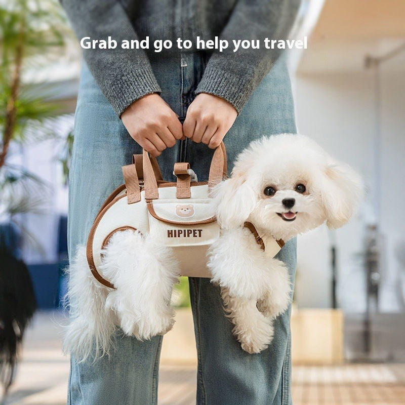 Small Dog & Cat Portable Crossbody Handbag