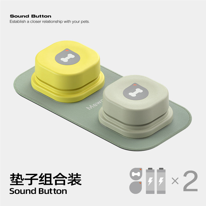 Pet Communication Button for Interactive Dog Training