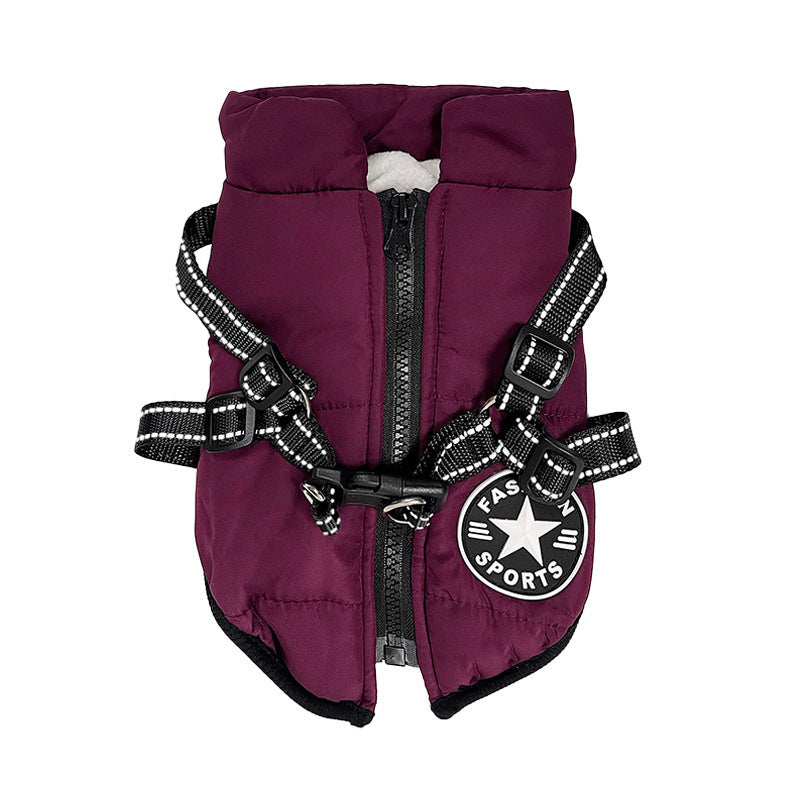 Amazon Fall Winter Pet Dog Waterproof Jacket (Wholesale)