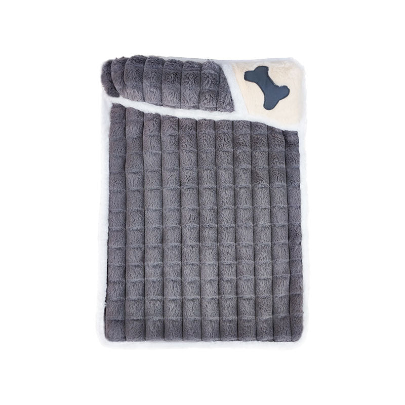 Thick Warm Pet Bed with Removable Cover for Dogs & Cats
