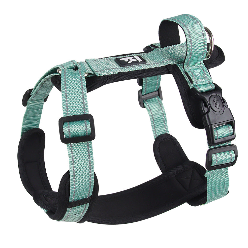 Reflective Dog Vest with Leash for Medium to Large Dogs