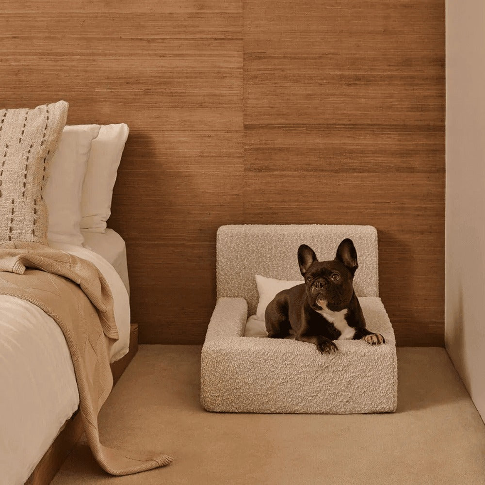 Rectangular Bolster Pet Sofa Bed (S–L)