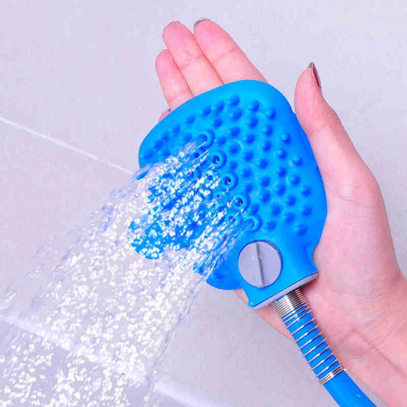 Pet Bath Shower Brush