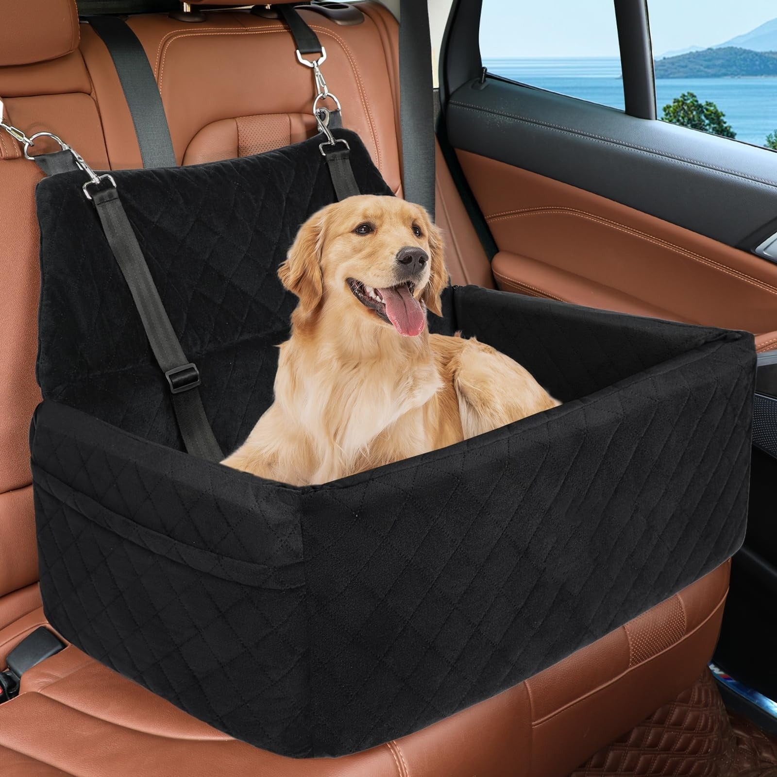 Removable Washable Car Dog Bed