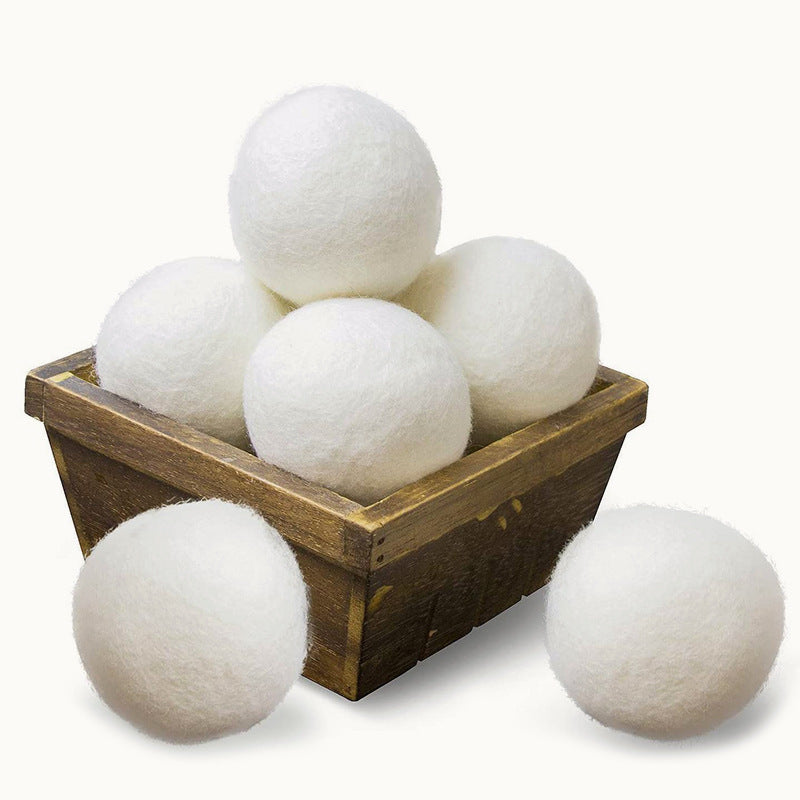 Wool Dryer Balls 6-7cm for Laundry Static Reduction