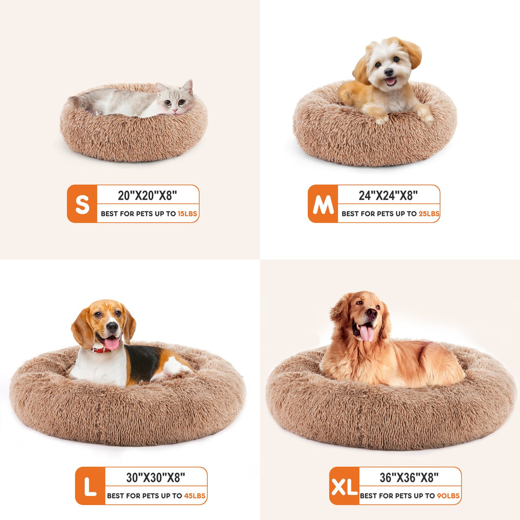 Faux Fur Cat Bed