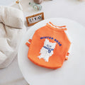 Small Dog Baseball Suit Cardigan Coat for Teddy Bugs