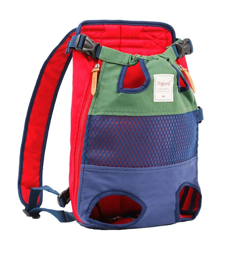 Pet Backpack for Dogs - Front and Back Carrier Bag