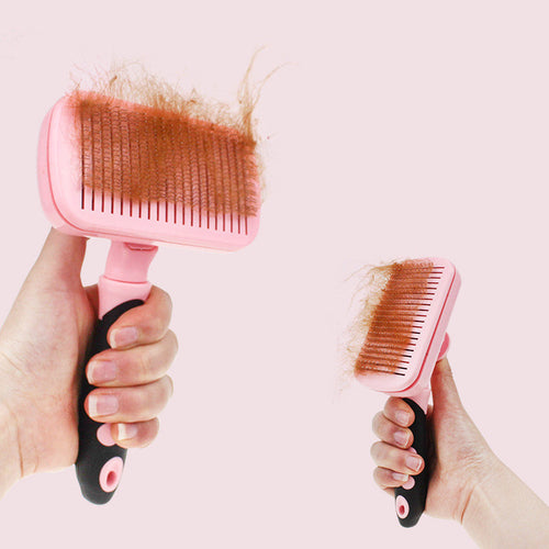 Automatic Pet Hair Remover Brush for Dogs and Cats