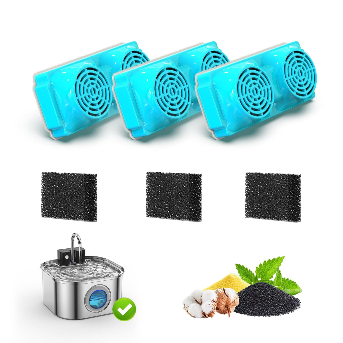 Pet Water Fountain Replacement Filter