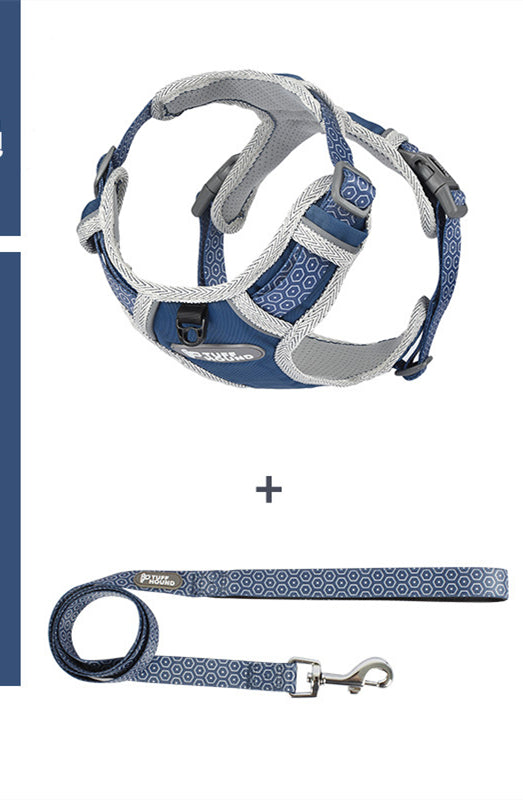 Dog Chest Harness with Leash for Outdoor Walks