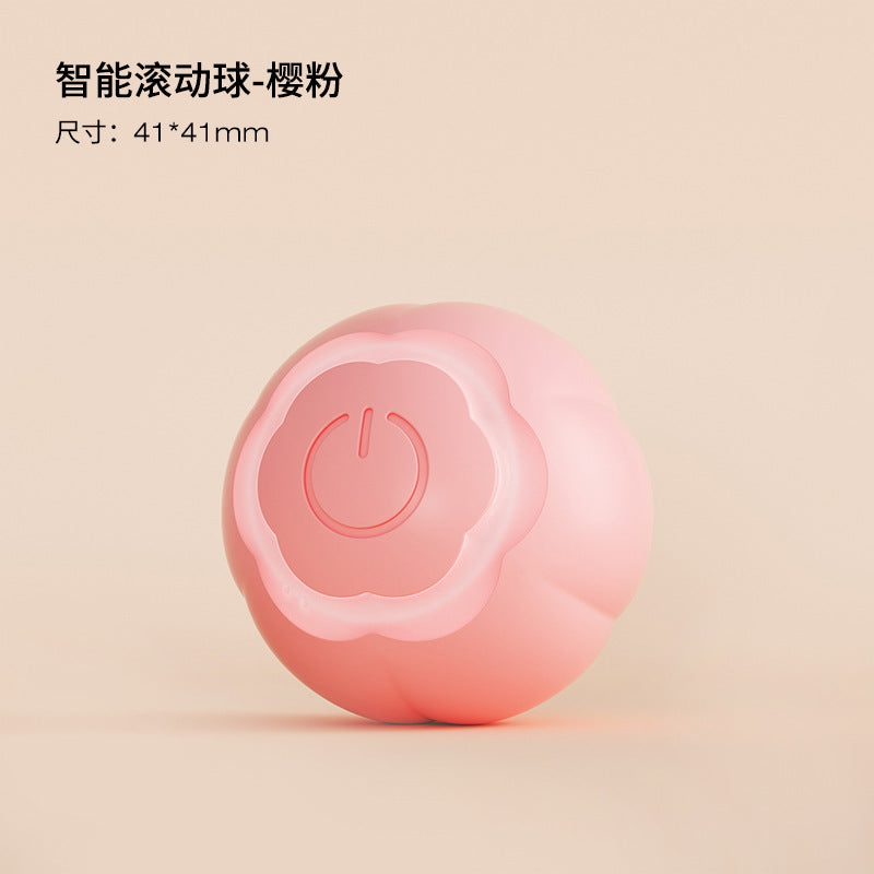 Electric Rechargeable Cat Toy Ball with Smart Features
