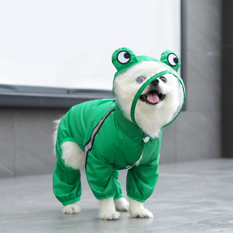 Four-Legged Waterproof Raincoat for Pets