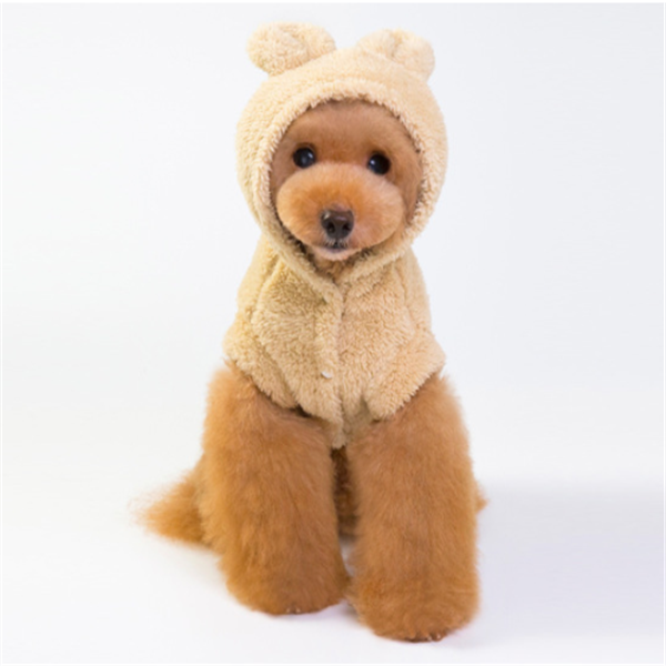 Thick Warm Lamb Fleece Sweater for Dogs (Teddy, Pomeranian)