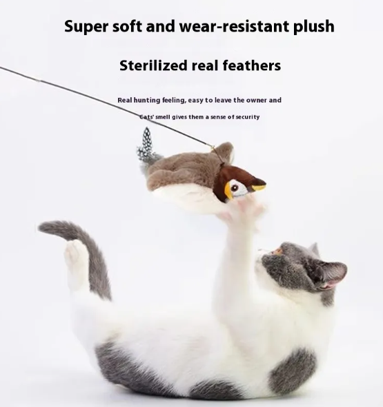 Self-Play Cat Teaser Wand