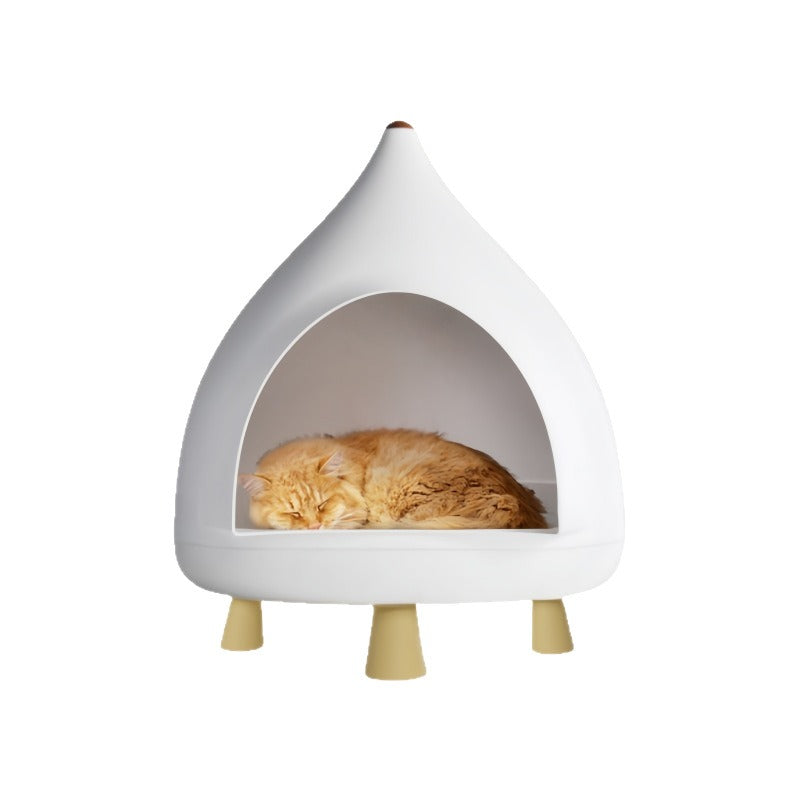 Enclosed Cat Bed All-Season Pet Nest