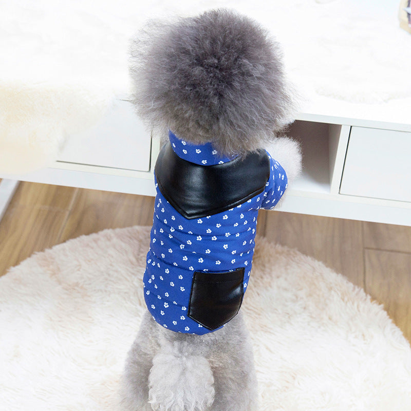 Pet Flower Sling Skirt for Spring and Summer Wear