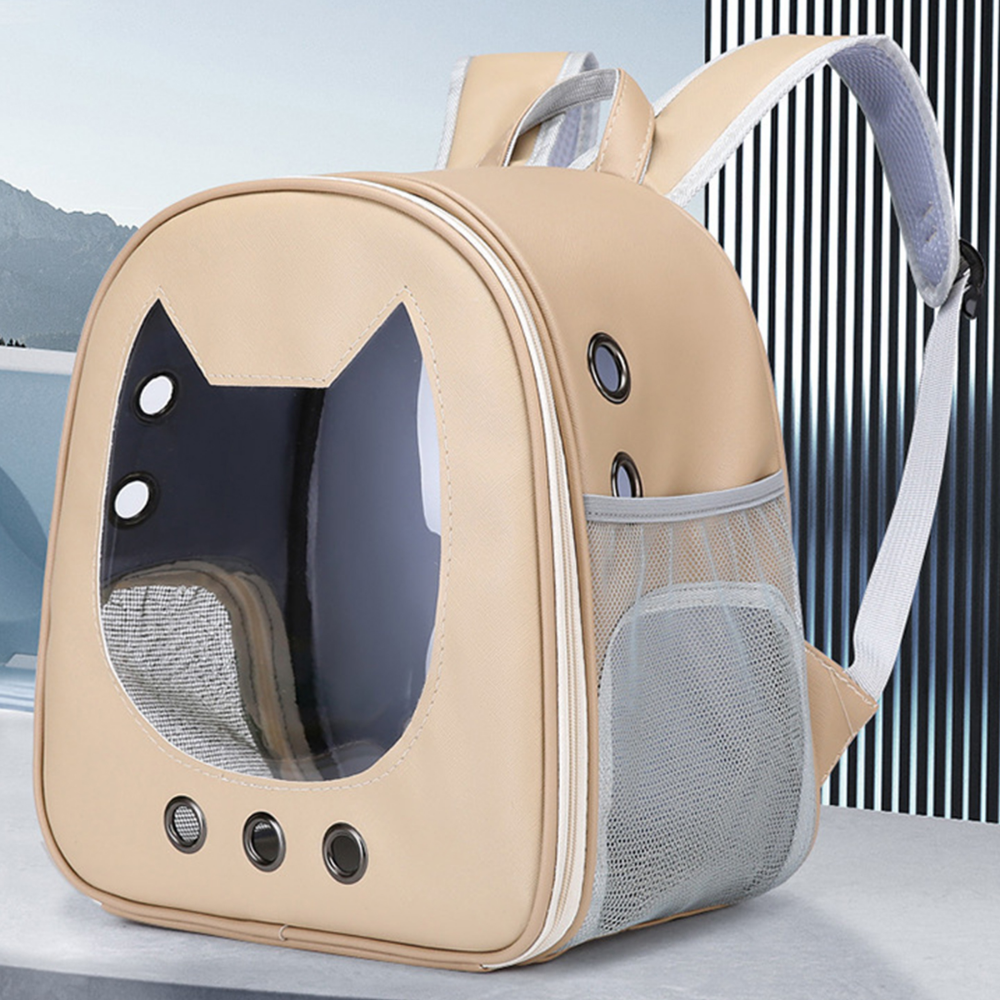 Portable Transparent Cat Carrier Backpack for Travel