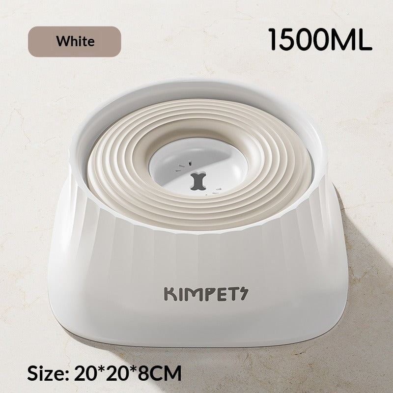 Anti-Tip Floating Pet Water Bowl