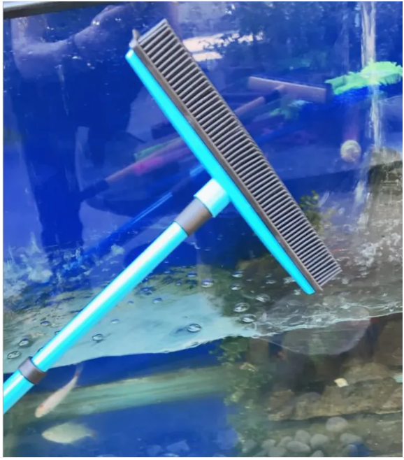 Extendable Pet Hair Removal Rubber Broom