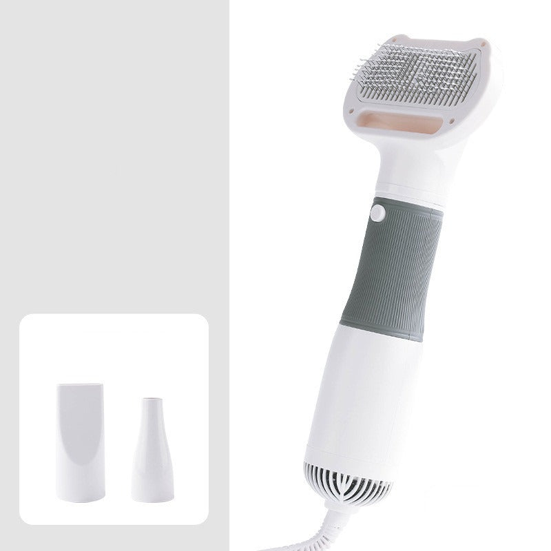 Electric Pet Hair Dryer & Grooming Comb