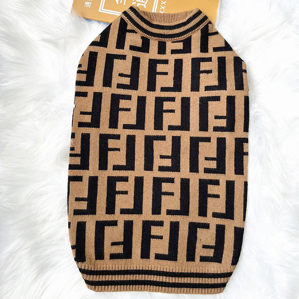 Thick Warm Pet Sweater for Dogs and Cats in Winter